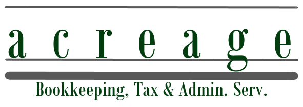 Acreage Bookkeeping, Tax and Admin Services