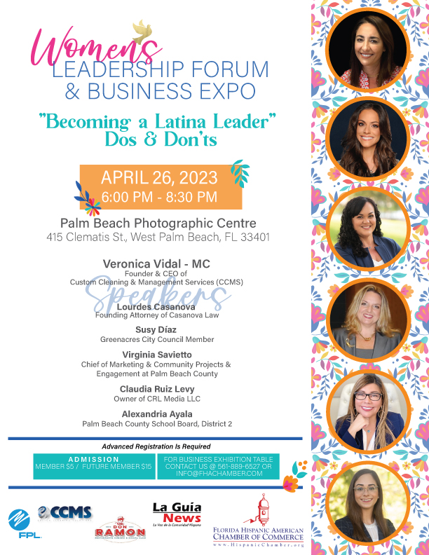 Women's Leadership Forum & Business Expo 2023 “Becoming a Latina Leader” Dos and Don’ts